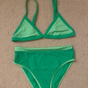 93 Play Street Lily Pad green bikini